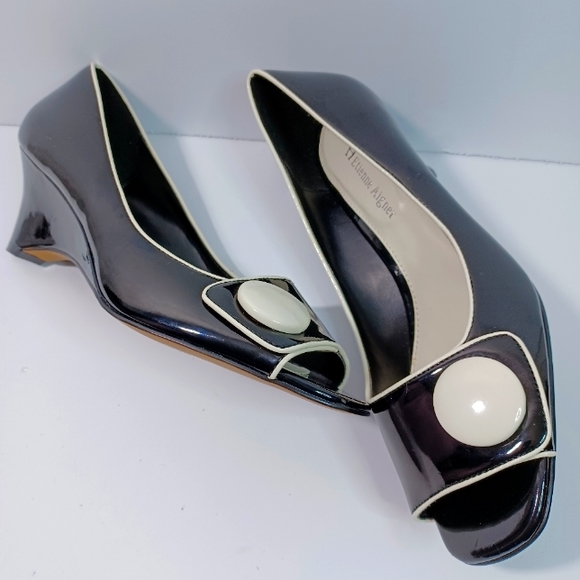 Etienne Aigner Shoes Vintage Etienne Aigner Patent Leather Black